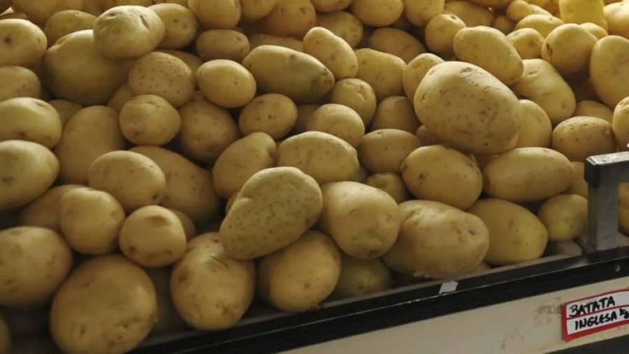 Preço da batata inglesa teve queda de -19,04%. 