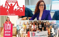 Brasileira assume presidência mundial de juventude da UNI Global Union